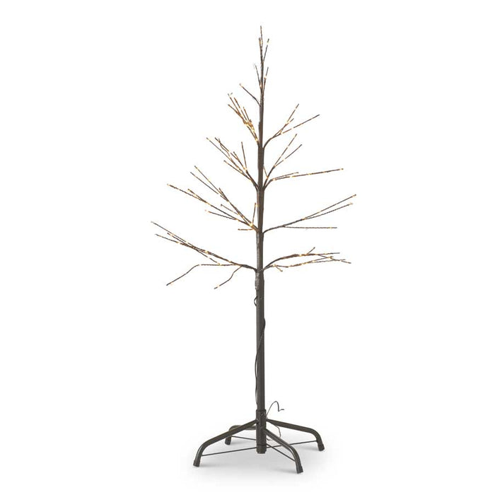 40" Black Halloween Tree w/Copper Wire