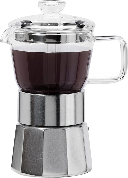 Oggi Borosilicate Moka Pot