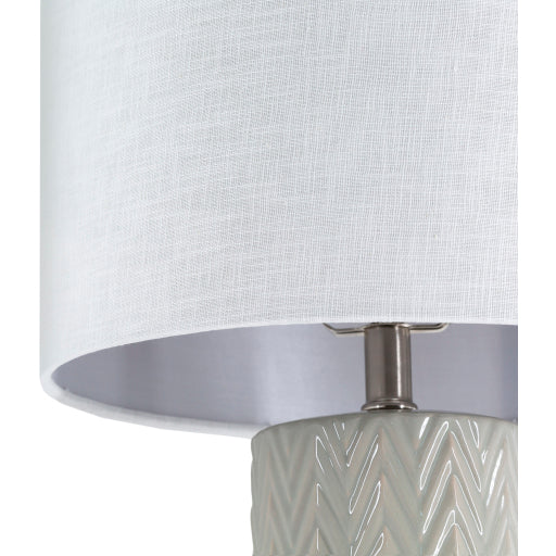 Branch Light Gray 24" Lamp