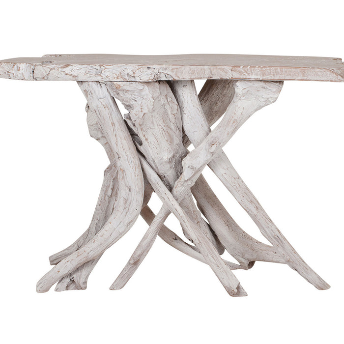 Roell Teak Top Console Table