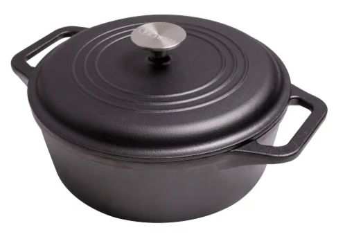 4QT. Cast Iron Dutch Oven w/Lid