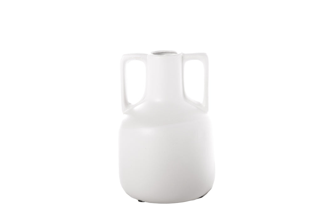 Ceramic Bottle Vase With Handles