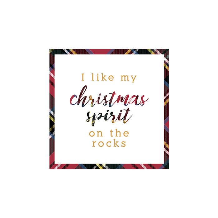 Christmas Spirit Cocktail Napkin