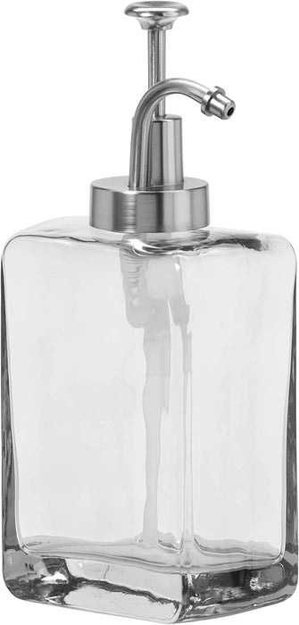 Oggi Clear Vintage Soap Dispenser