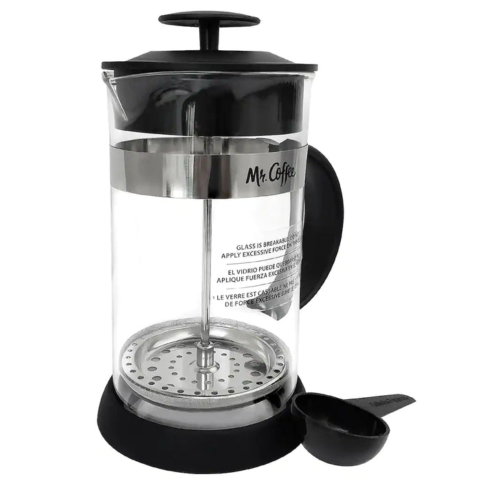 Mr. Coffee Cafe Oasis Glass Coffee Press