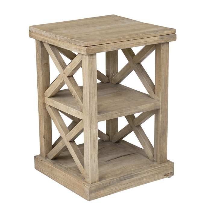 Promenade Tall Cross Side Table