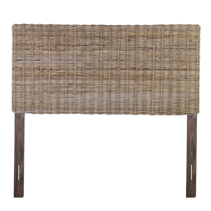 Seascape Rattan Headboard