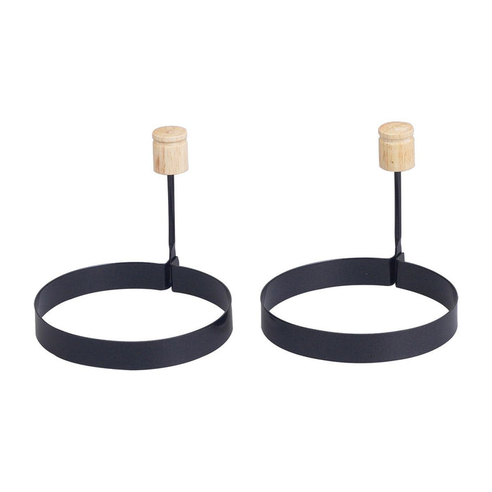 HIC Kitchen Non-Stick Egg Ring - Set Of 2