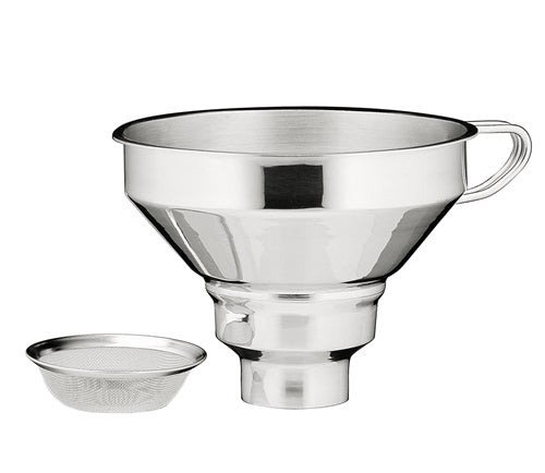 Küchenprofi Stainless Steel Funnel With Mesh Filter