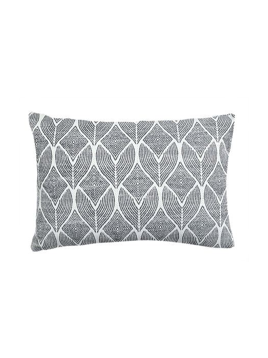 Cool Tropics Black Indoor / Outdoor Pillow