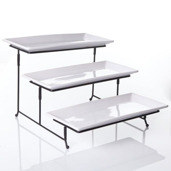 Gibson Home Gracious 3-Tier Serving Set