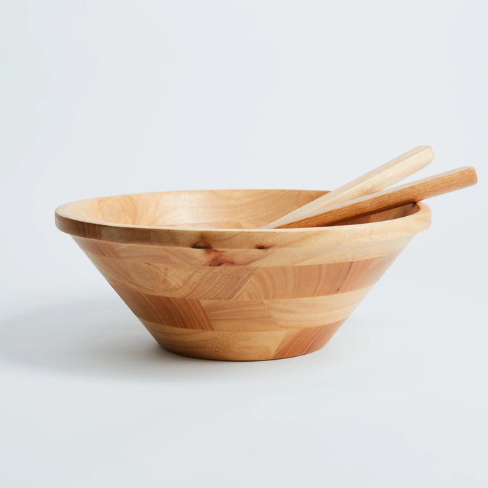 Martha Stewart Coban 3-Piece Salad Bowl With Servers Set