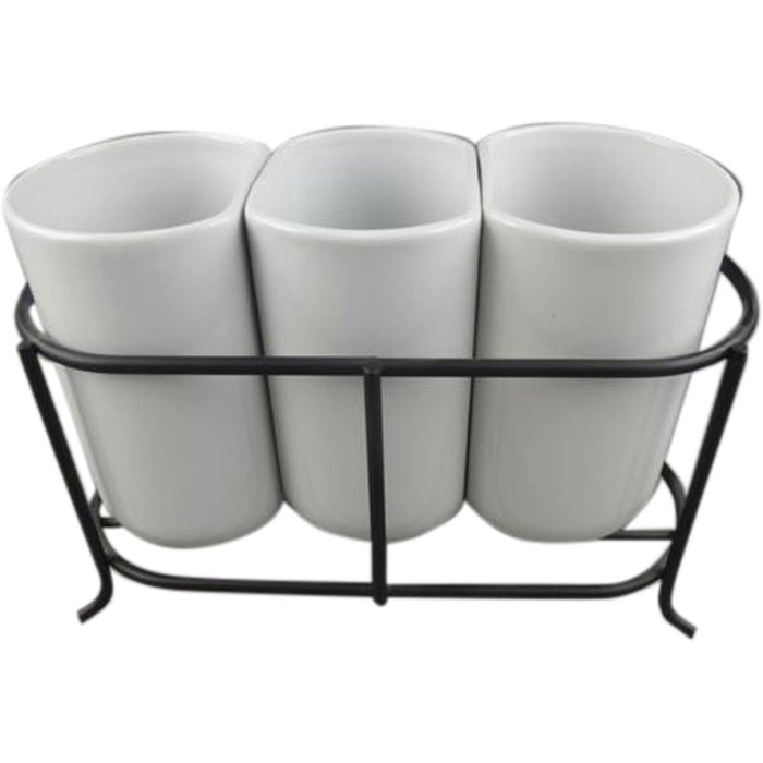 Gracious 3 Piece Utensil Holder