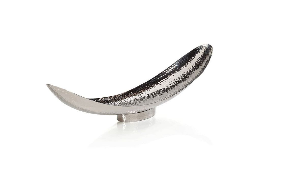 Manouba Hammered Aluminum Boat Bowl
