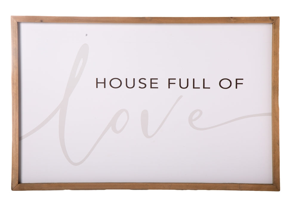 House Full Of Love Wall Art