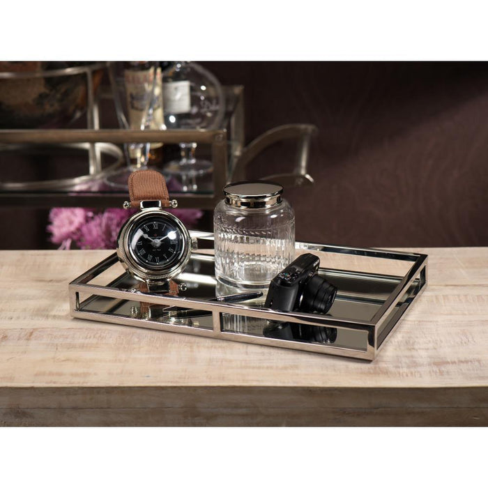 Rectangular Mirrored Tray
