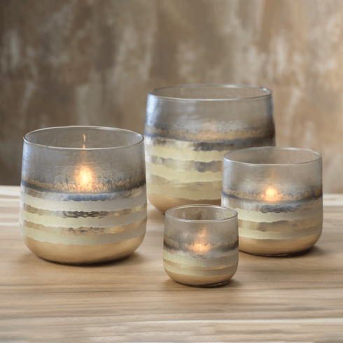 White Smoke Votive Holder