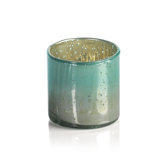 Color Antique Tealight/Votive Holder-Blue