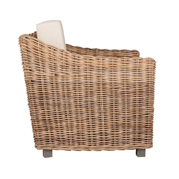 Capri Rattan Club Chair