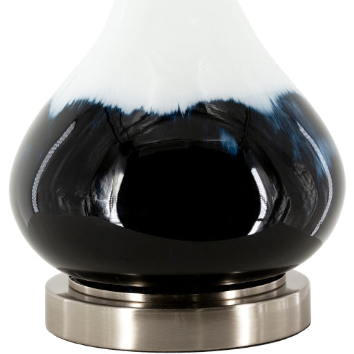 Julissa Navy/White 28" Lamp