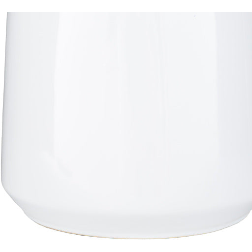 Kent White/Wood 28" Lamp