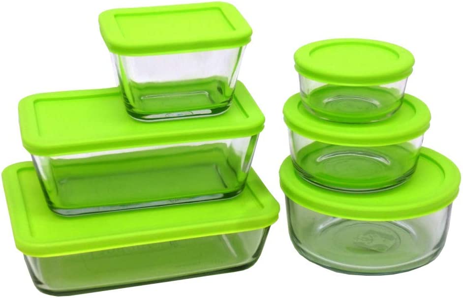 Kitchen Classics 16-Piece Glass Food Storage Set
