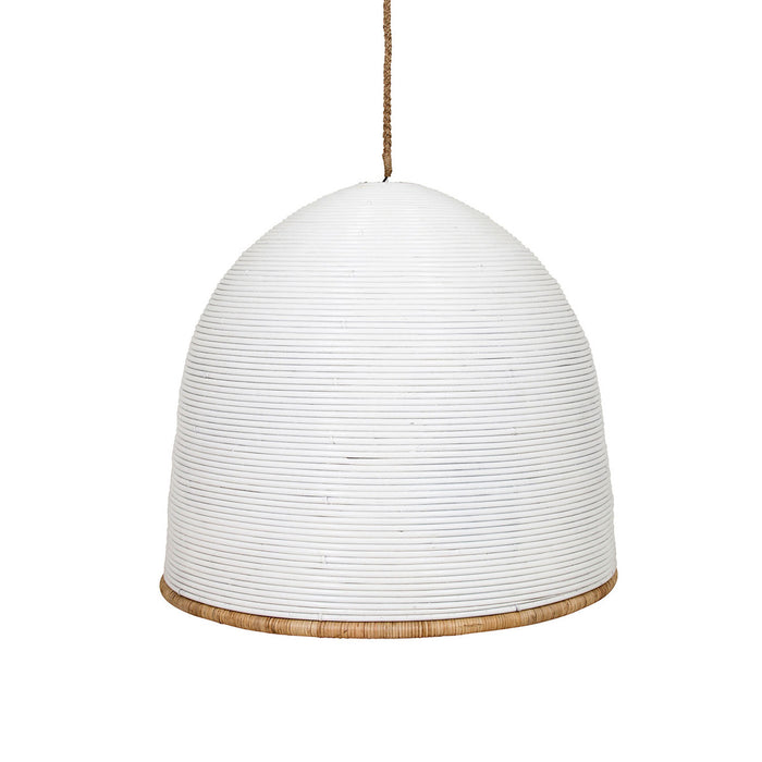 Kira Rattan Dome Chandelier