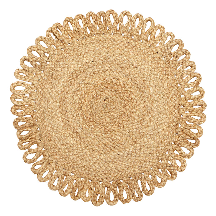 Lanai Woven Round Placemat