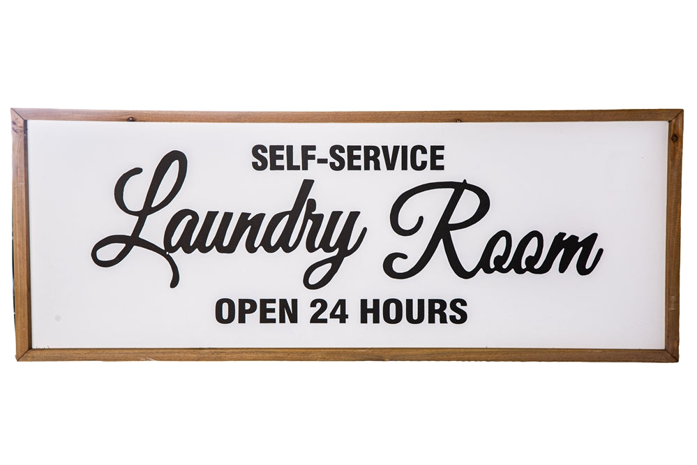 Laundry Room Wood Wall Art