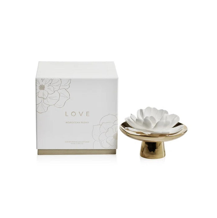 Love Porcelain Diffuser - Moroccan Peony