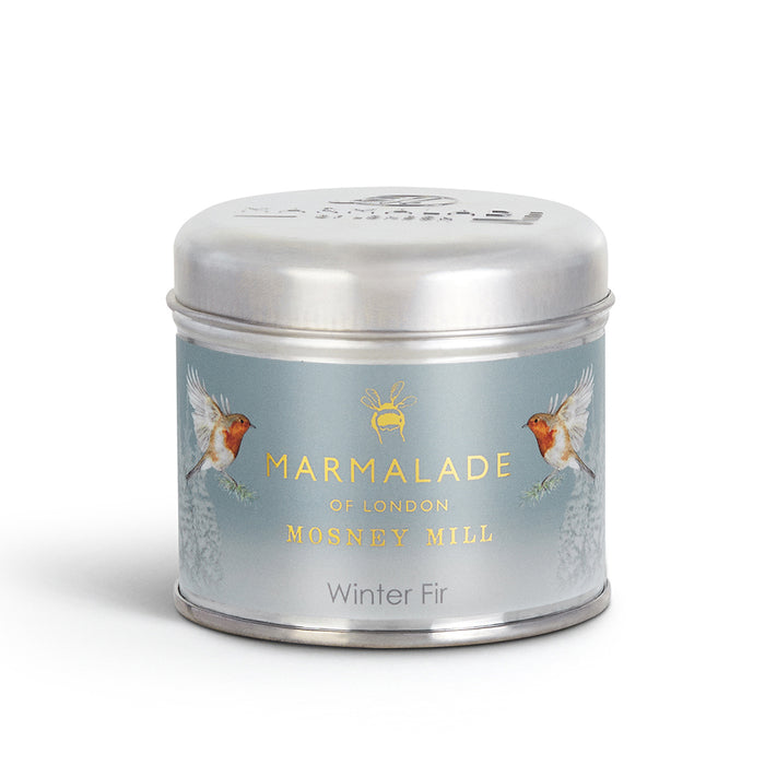 Mosney Mills Winter Fir Medium Tin Candle