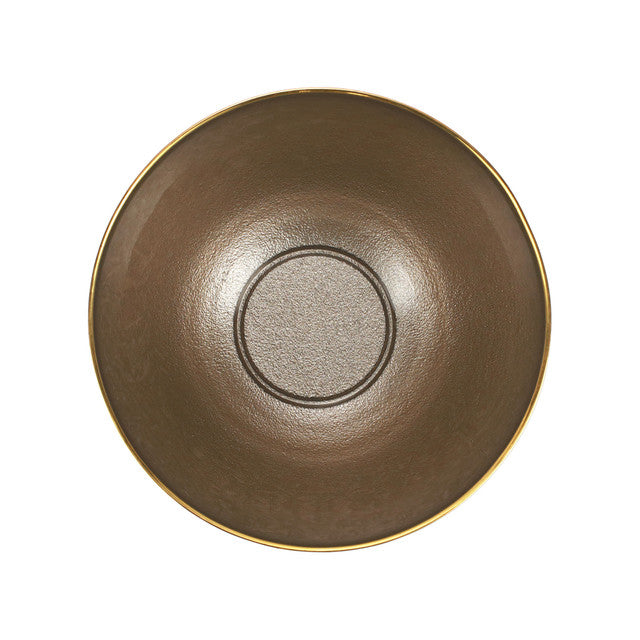 Metallic Glass Deep Bowl