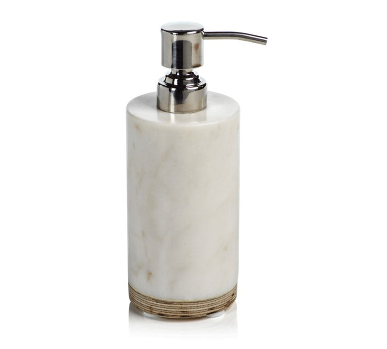 Singita Marble And Balsa Wood Bathroom Accessories