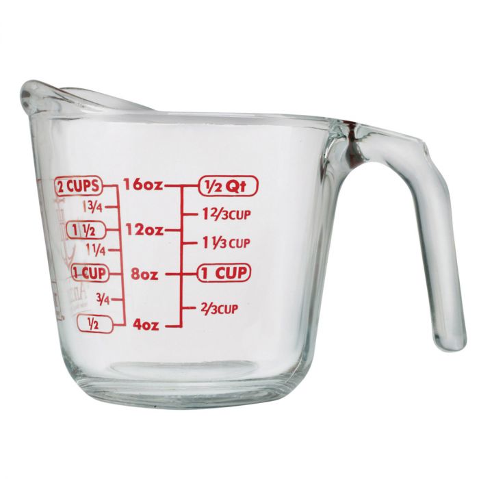 Anchor Glass Measuring Cup