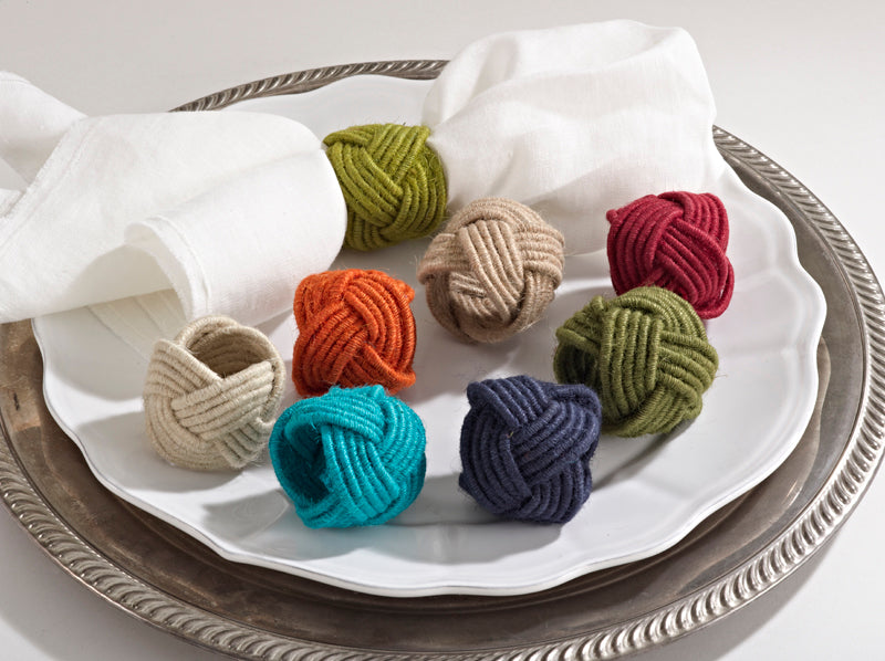 Braided Jute Napkin Ring