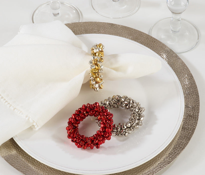 Petite Bell Napkin Ring - Silver