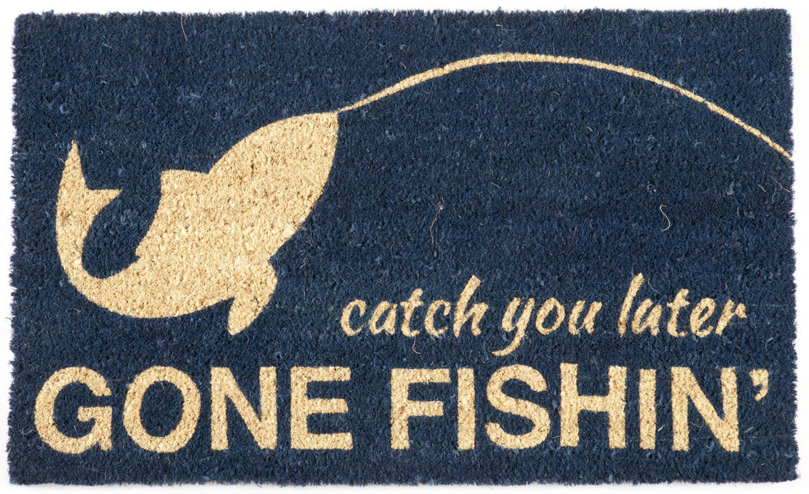 Gone Fishin' Doormat