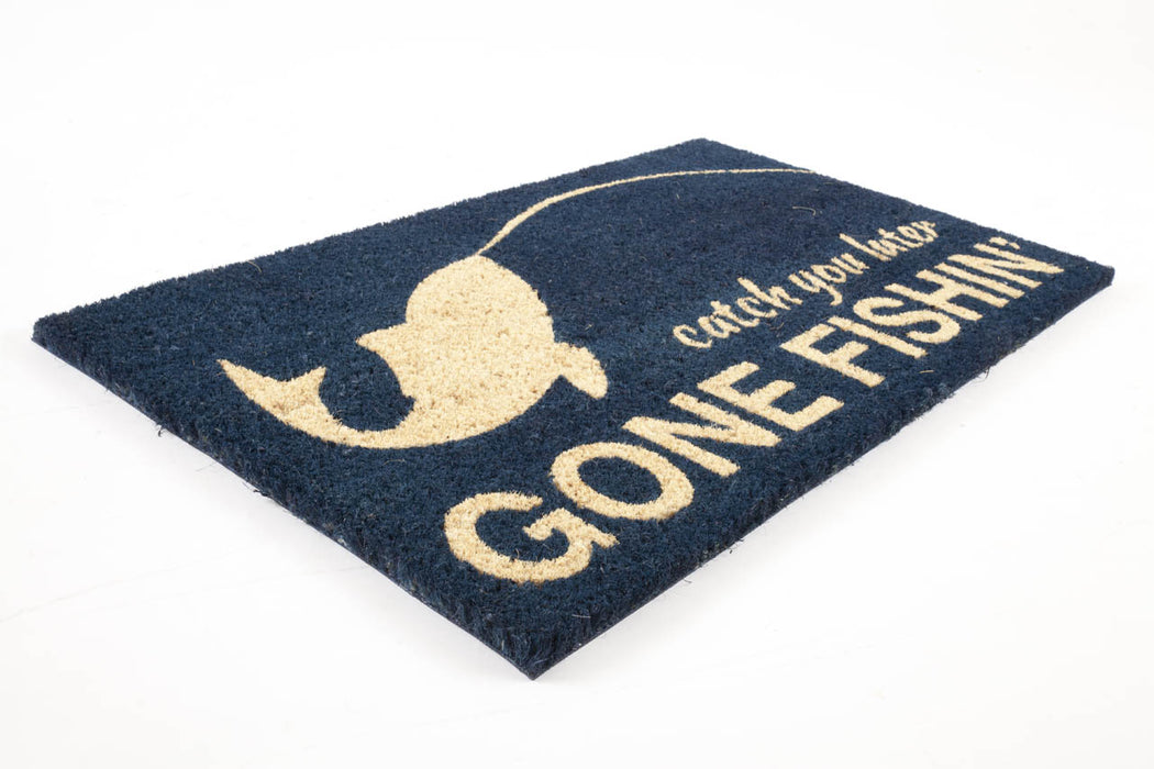 Gone Fishin' Doormat