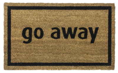Go Away Doormat