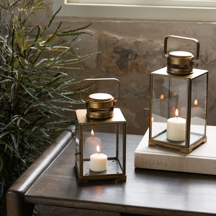 Glass Pierre Lantern