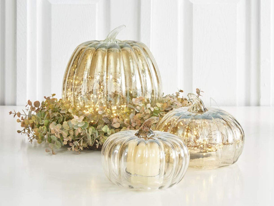 Transparent Glass Pumpkin Cloches
