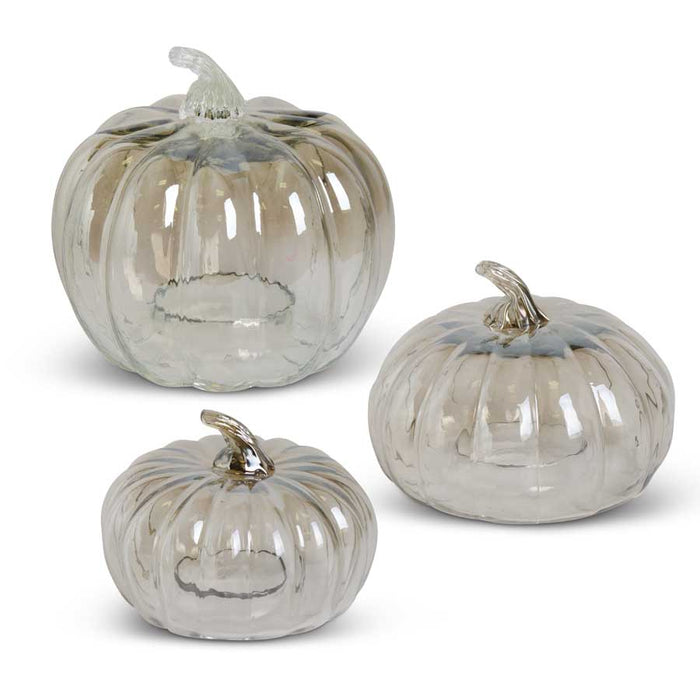Transparent Glass Pumpkin Cloches