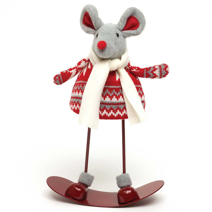 Missy Mouse Rocking With Snowboard