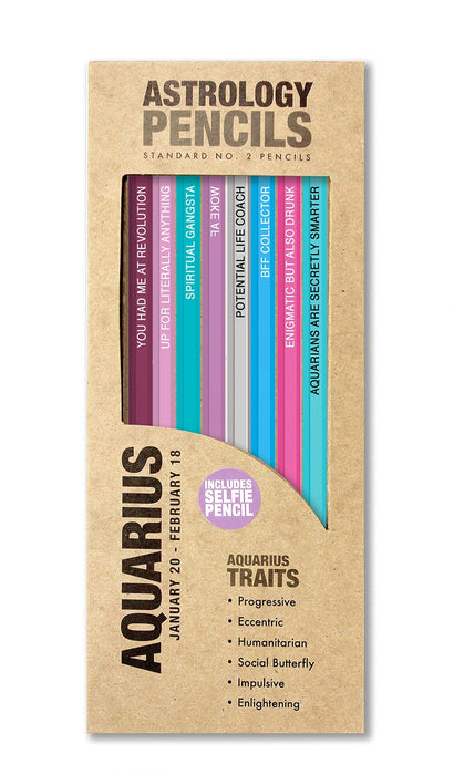 Assorted Astrology Pencil Set