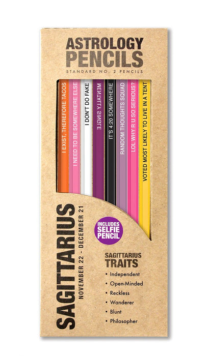 Assorted Astrology Pencil Set