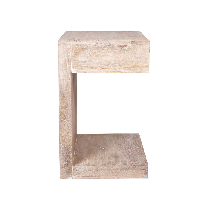 Daria Mango Wood Accent Table