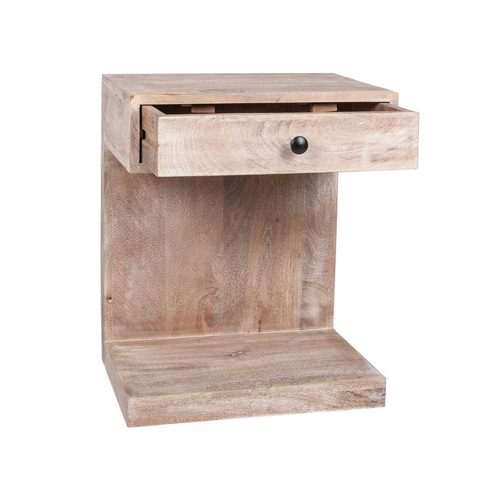 Daria Mango Wood Accent Table