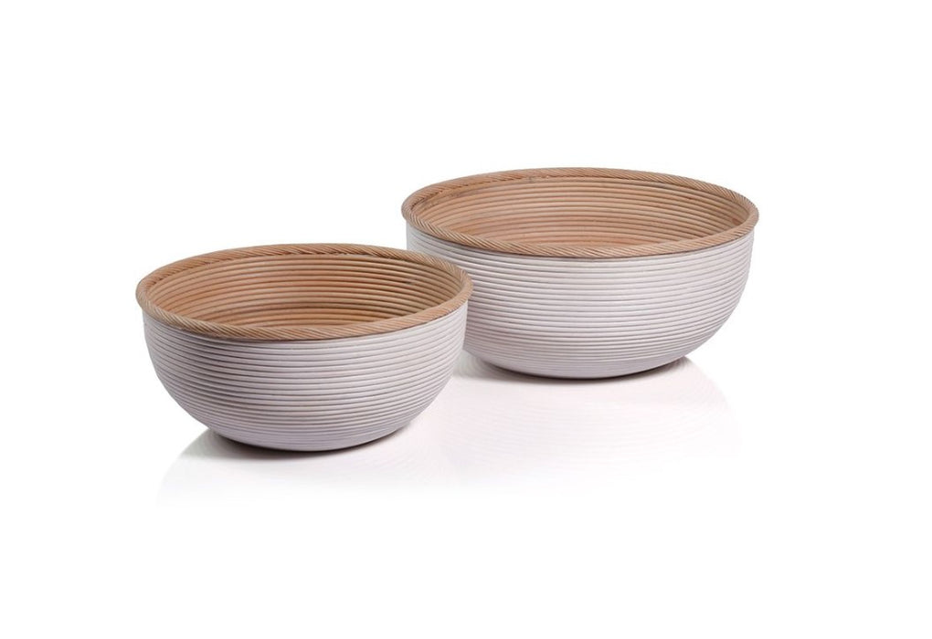Santo Rattan Bowls