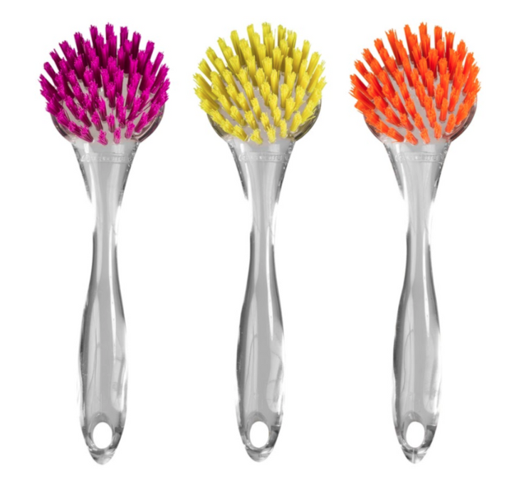 Round Dish Brush Scrubber