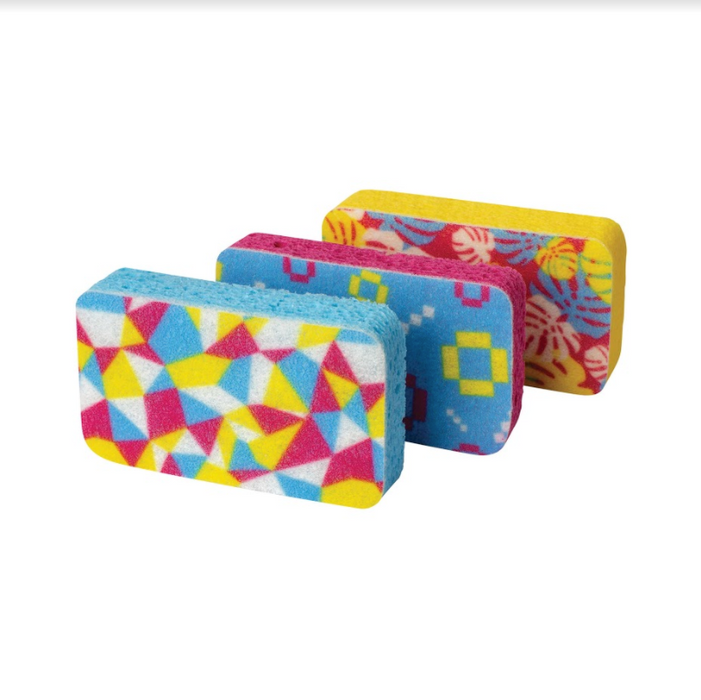 Scrubby Sponge Square - Orange